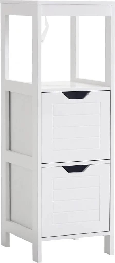 Armoire de salle de bain stable pour éliminer le désordre au sol
