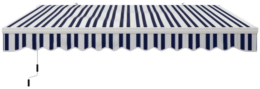Outdoor manuelle Gelenkarmmarkise Markise 3,95m mit Produktbild 