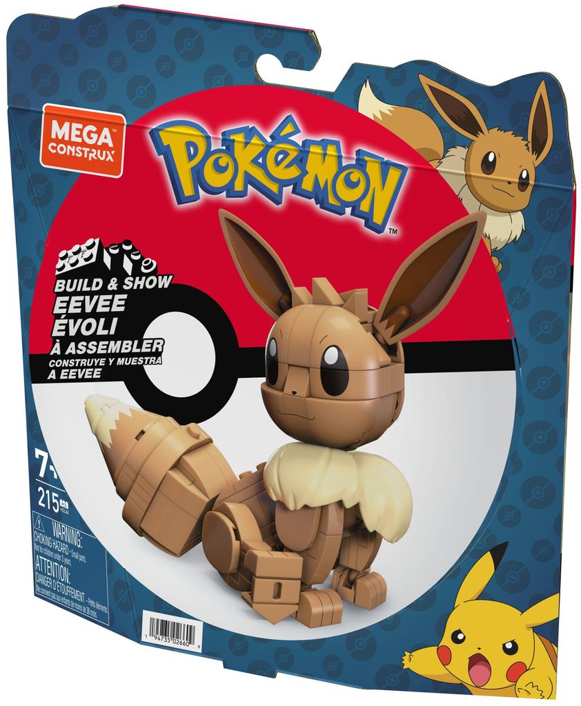 Mega Construx Pokémon Evoli Bauset Produktbild 