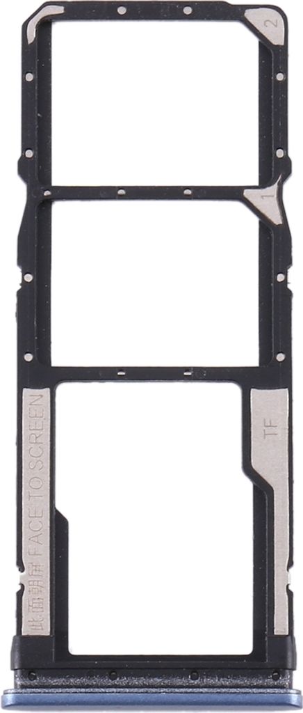 Sim Card Tray für Xiaomi Redmi Note 9S / Redmi 9 Grau Karten Halter Ersatzteil