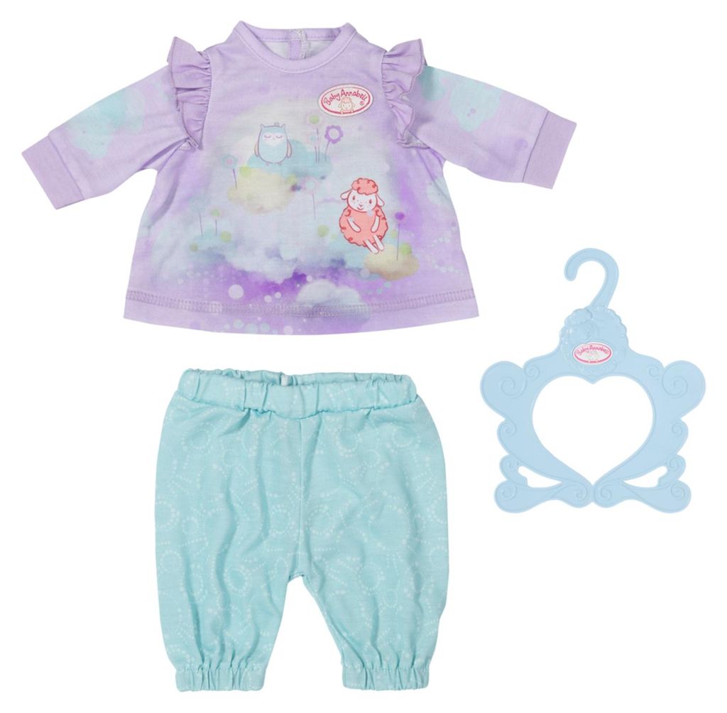 Zapf Creation 706695 - Pigiama Baby Annabell Sweet Dreams Immagine del prodotto 