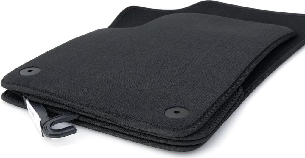 Fußmatten passend für VW Up Velours Matten 4-teilig Schwarz Automatten inkl. Original Befestigung