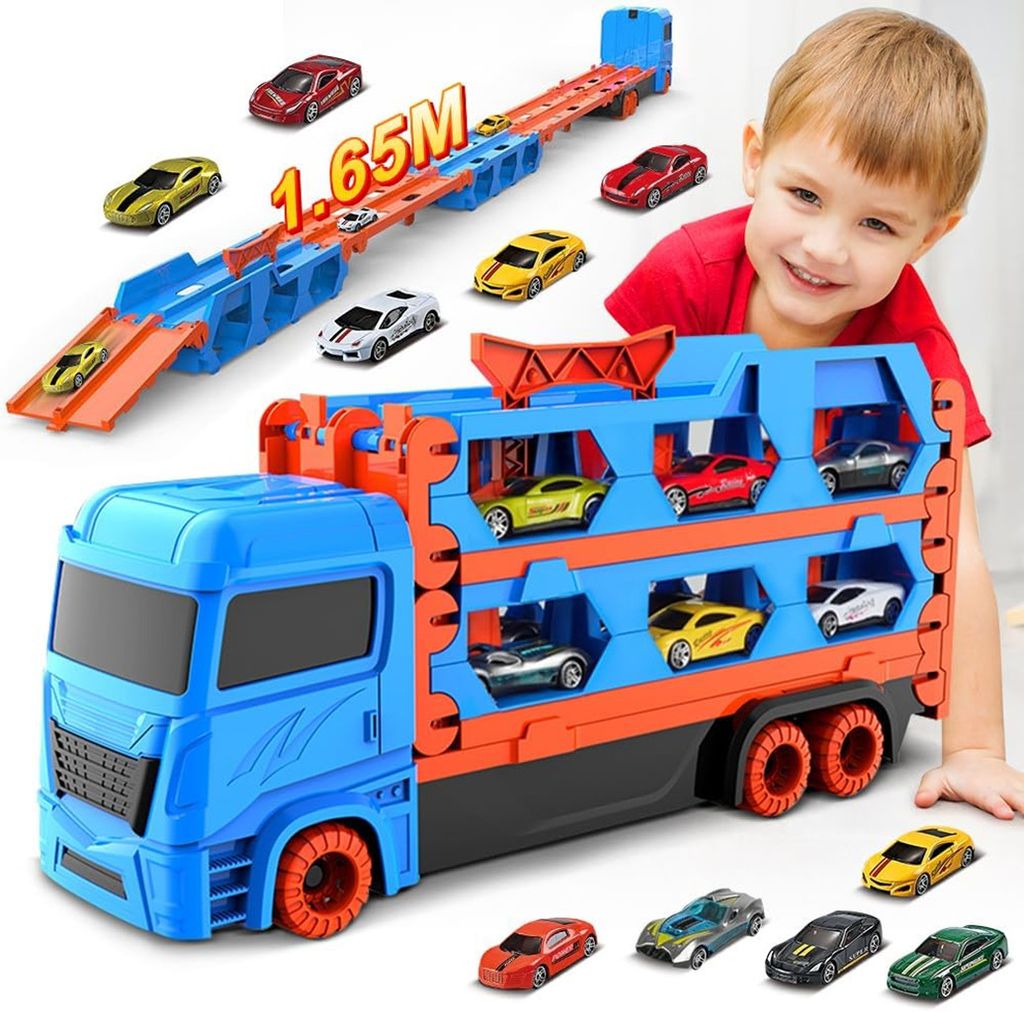 Transport Truck ,2-in-1 | Spielzeugautos & Fahrzeuge