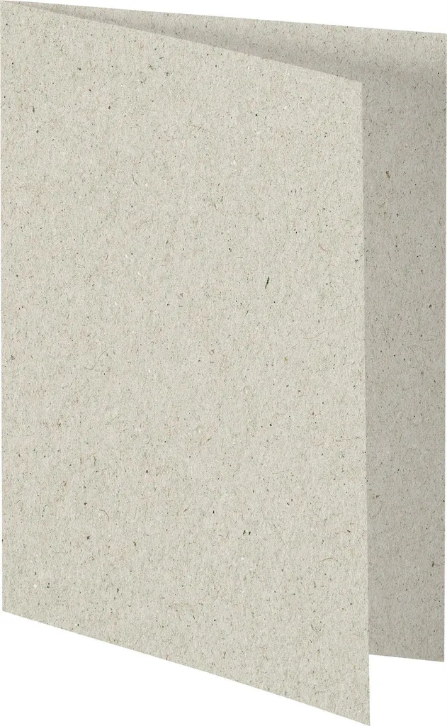 Carte double Heyda 211425060 Doppelkarte B6 couleur sable naturel