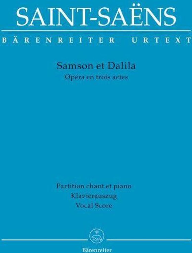 Samson et Dalila -Oper in drei Akten