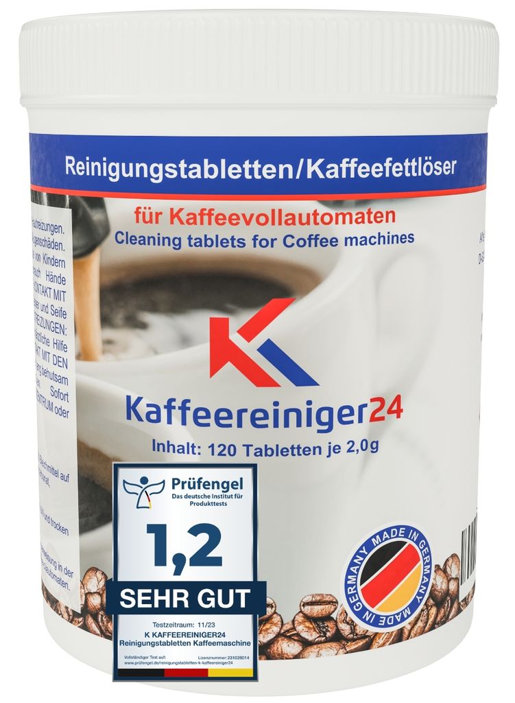 Reinigungstabletten für Kaffeevollautomaten 120 Stück a´2g Produktbild 