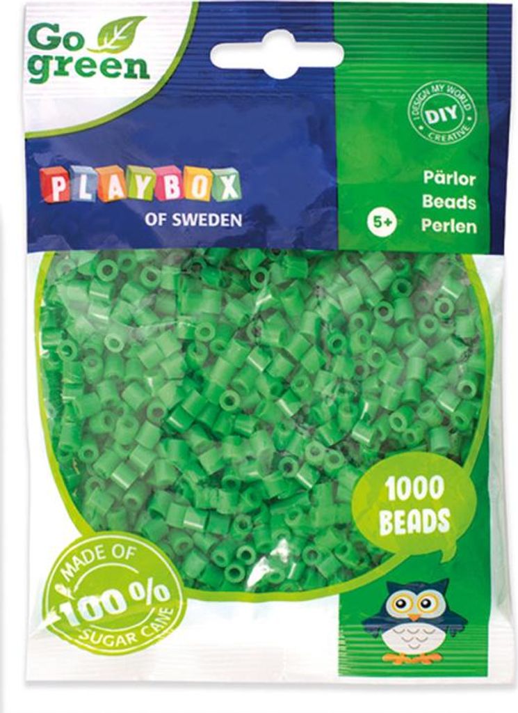 Playbox Bügelperlen Go green Midi 1000 Stk. grün