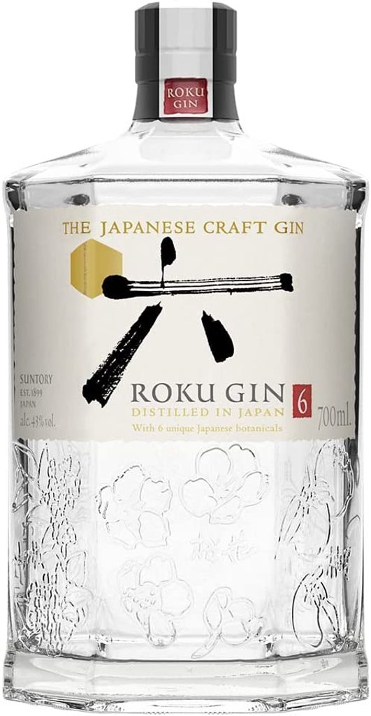 43 | Japanese % Gin Gin Craft Roku The vol