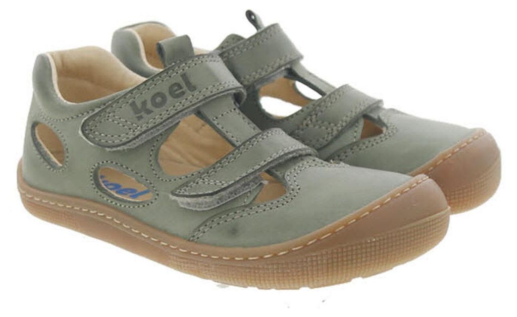 KOEL Scarpe da bambino a piedi nudi - DEEN NAPPA - oliva, Immagine del prodotto 