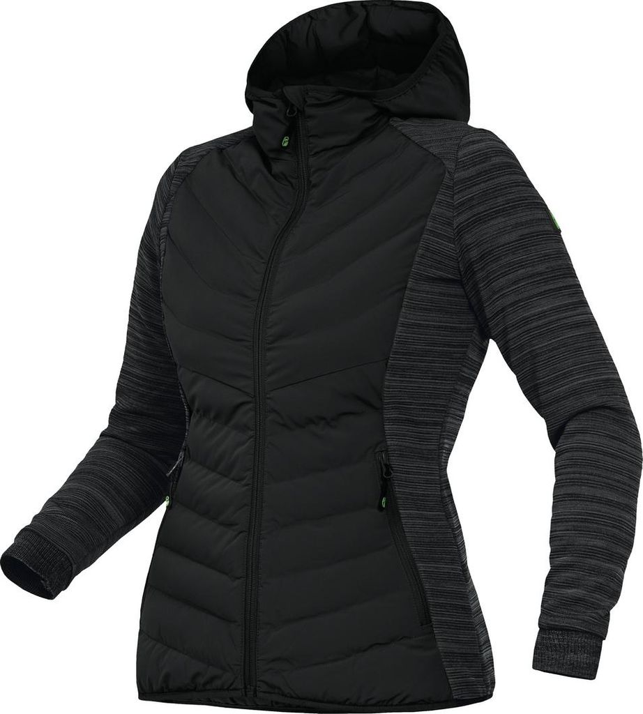 Leibwächter Hybridjacke Damen CADHYJ Gr. 46 schwarz Produktbild 