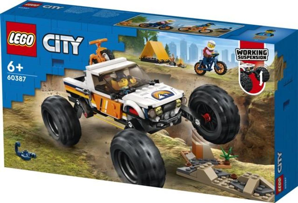 Stavebnica LEGO City 60387 Dobrodružstvá s terénnym autom 4 Obrázok produktu 