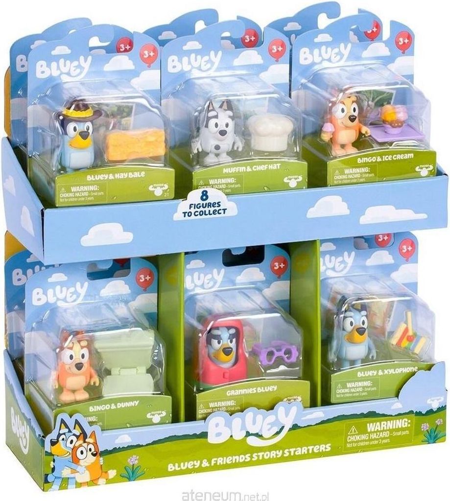 Bluy. Figura con mix di accessori Immagine del prodotto 