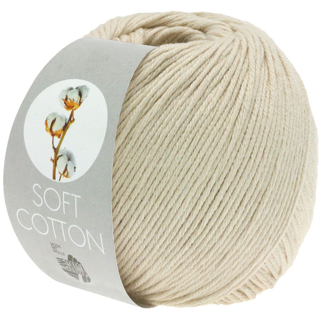 Lana Grossa - Soft Baumwolle 0003 grège Produktbild 