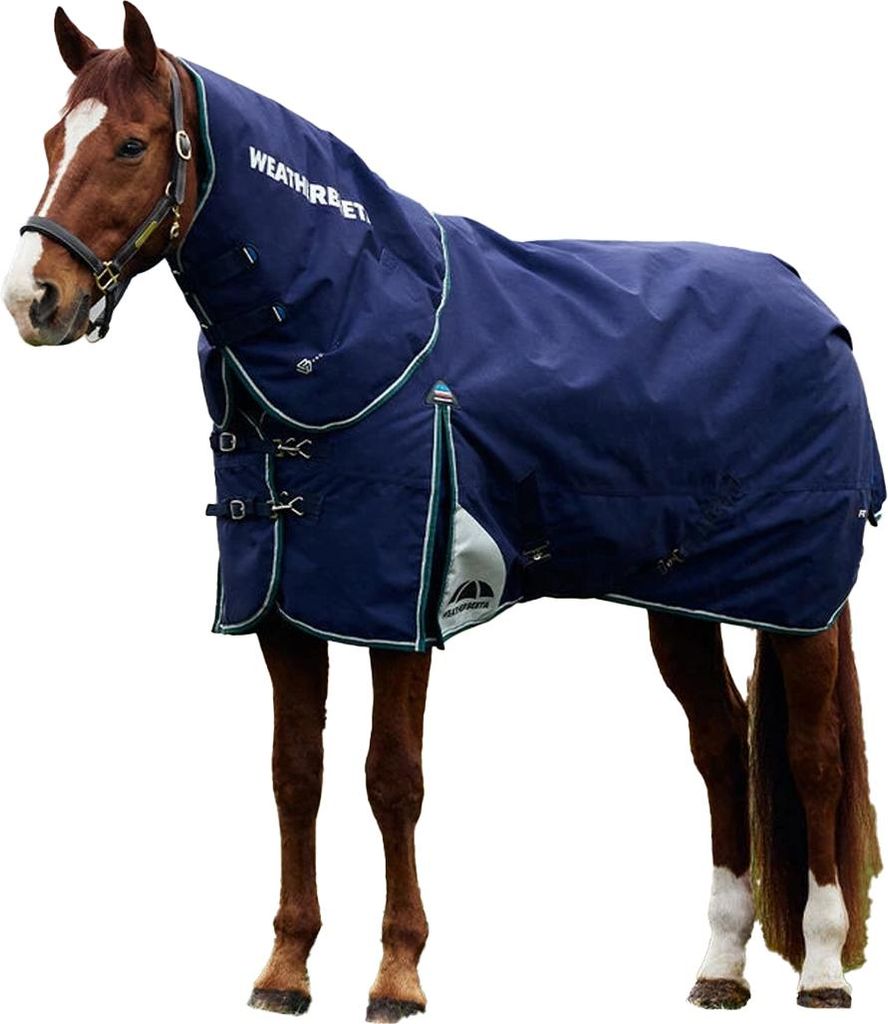 Weatherbeeta - "Comfitec Plus Dynamic" Hoch geschnitten 100 g Pferdedecke WB2320 (175cm) (Marine/Tannengrün)