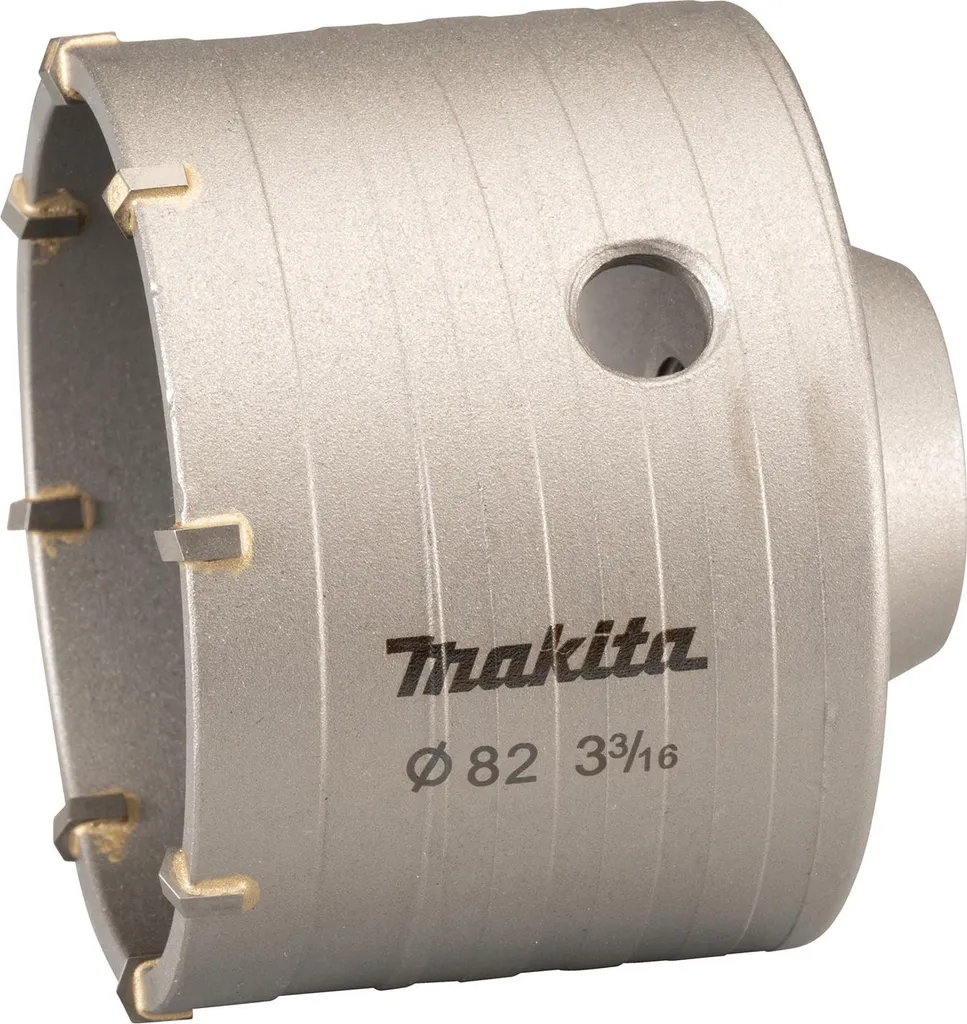 Scie cloche diamantée 82 mm Makita SDS-PLUS pour brique et béton