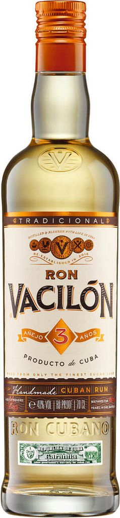 Ron Vacilón 3 Años | 40 % vol | 0,7 l Produktbild 