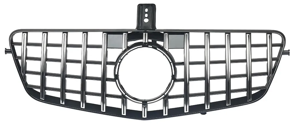 Grille de Calandre Mercedes Benz W212 Classe E en ABS Chrome et Noir