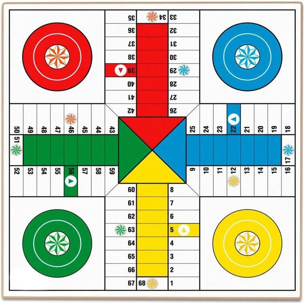 Tavolo da gioco Parchís-Oca Cayro Immagine del prodotto 