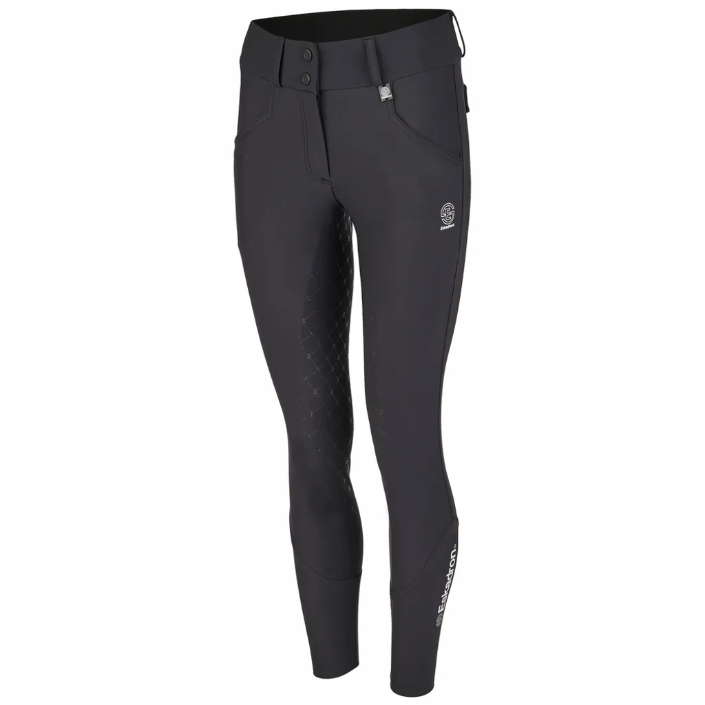 Pantalon équitation femme Eskadron Dynamic FS 2024 Noir Full Grip XL