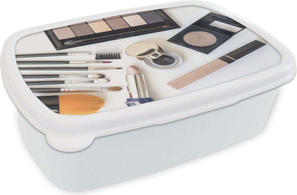 KitchenYeah Lunchbox Brotzeit Brotdose 17x11 cm Schminkkasten Kinder Brotzeitdose - Lunch Box - Kinder - Sandwich-Box - Schulbox - Lunch Boxen