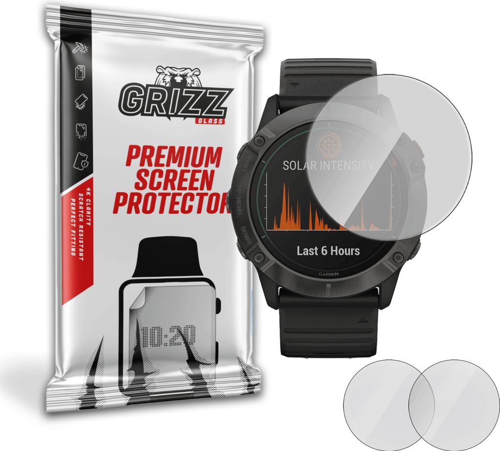 Matte Folie GrizzGlass PaperScreen für Garmin Fenix 6x / 6x Pro
