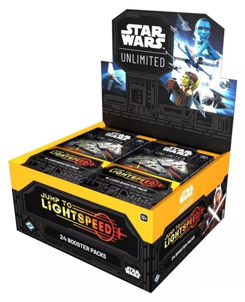 TCG Star Wars Unlimited Jump To Lightspeed Booster Box 24 Produktbild 