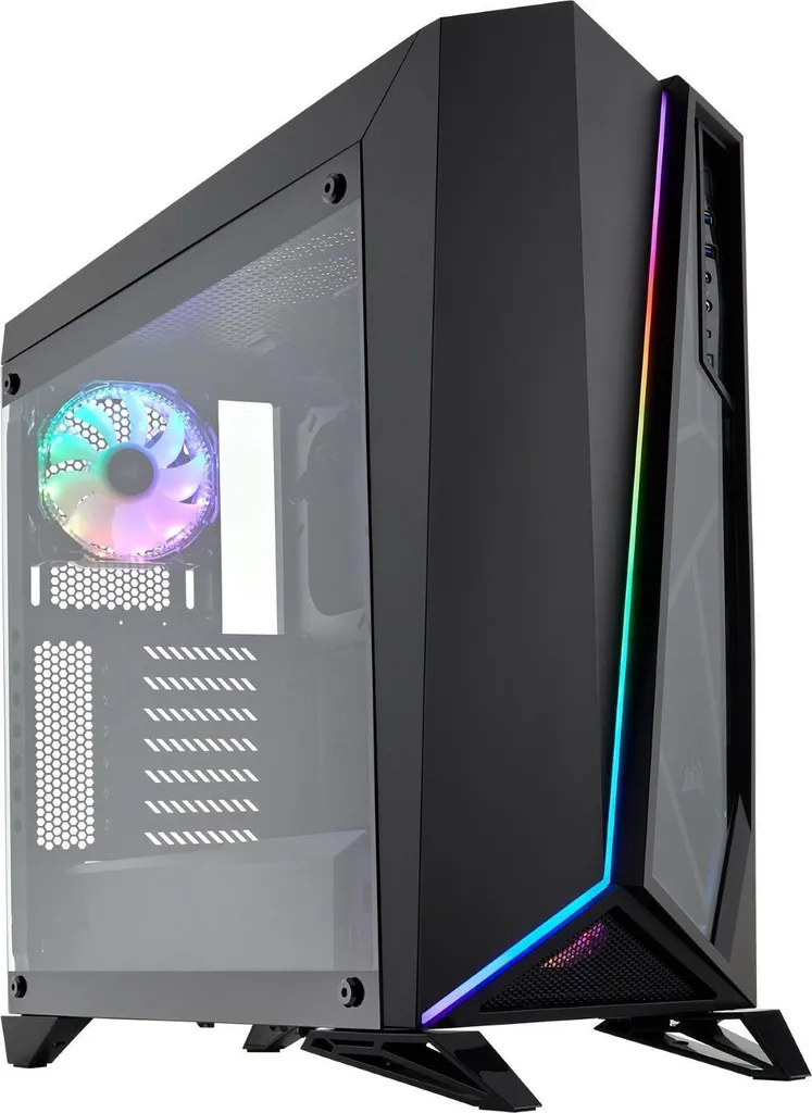 Case PC Corsair Spec-Omega RGB Nero - Mid-Tower ATX Vetro Temperato