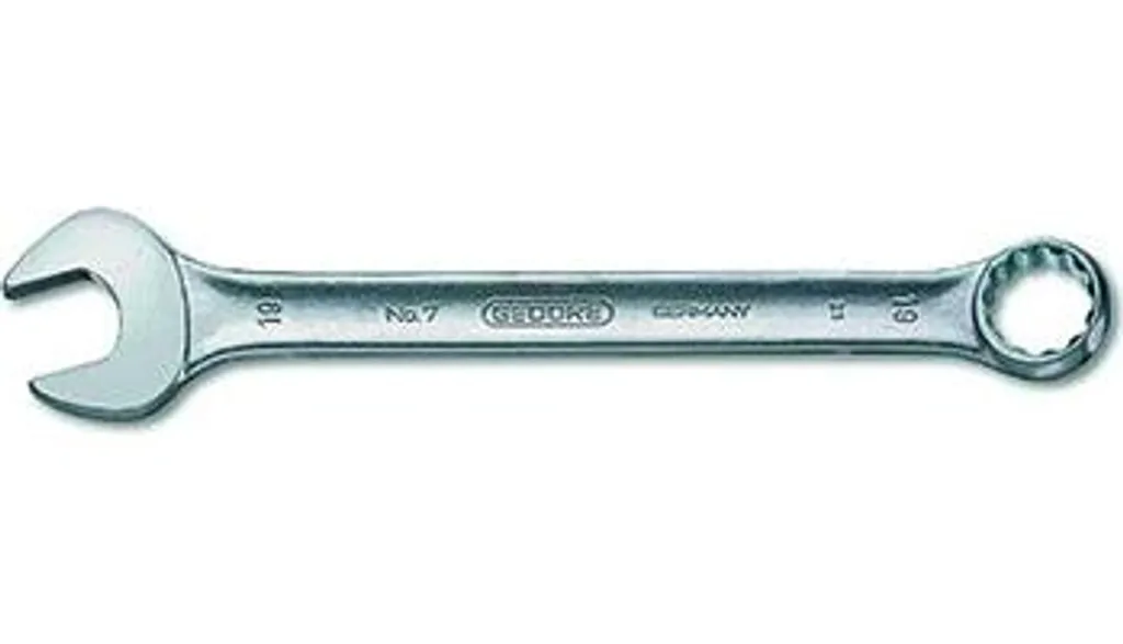 Clé mixte Gedore 6 mm pour serrer sans abîmer vos écrous de précision