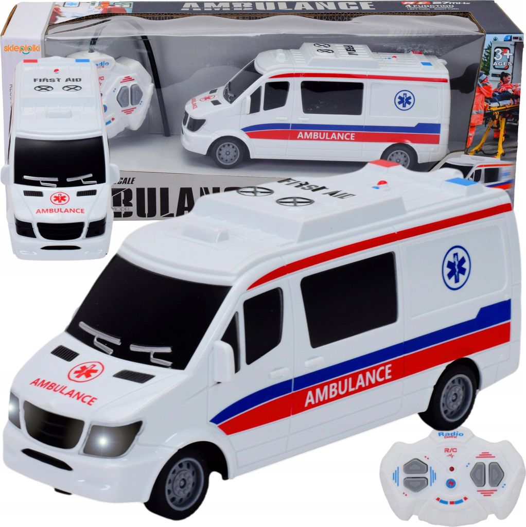 Lolex | RC Krankenwagen - 19 cm - Ferngesteuertes Produktbild 