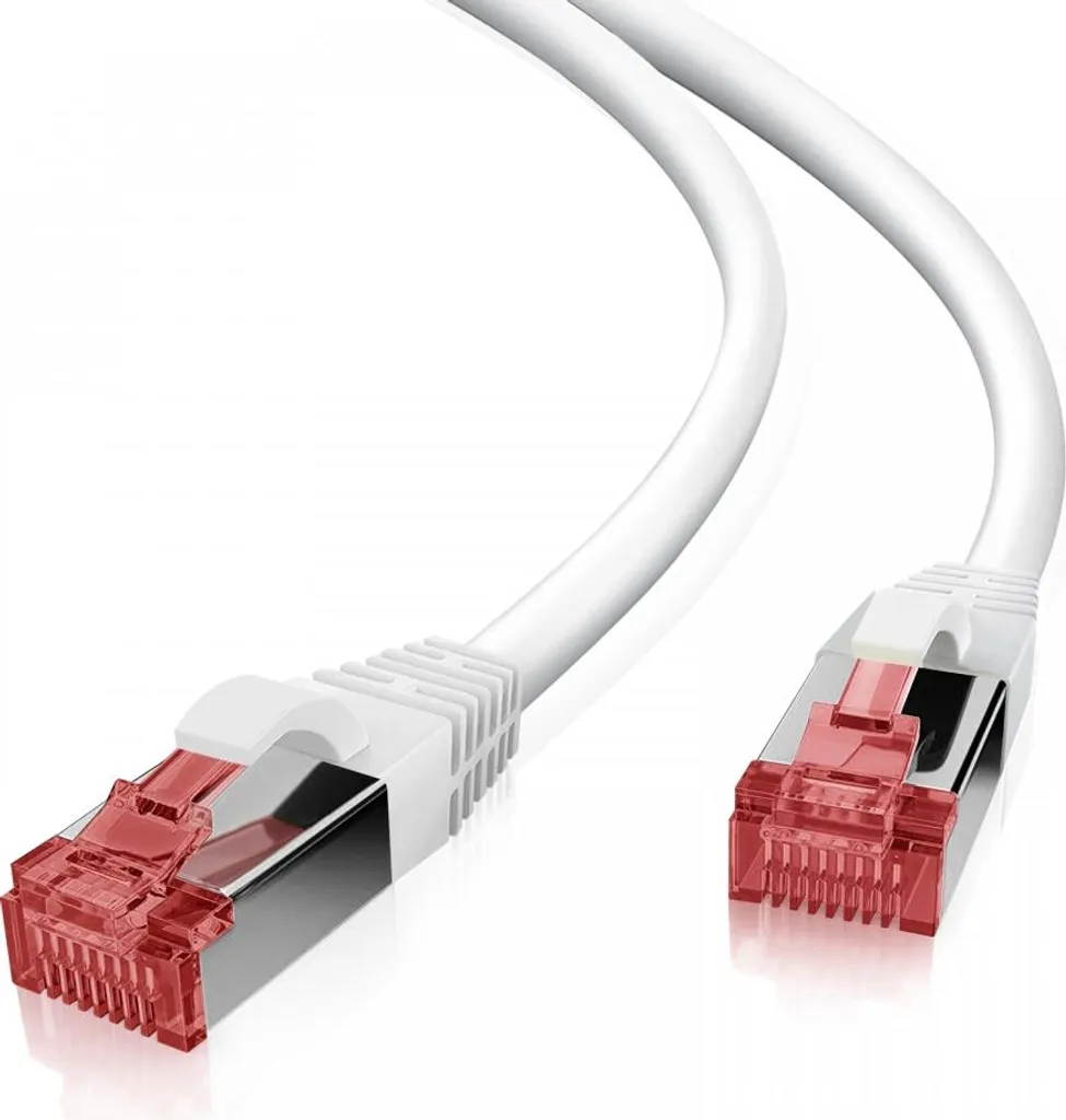 Helos 118056 helos cavo patch S/FTP Cat 6 rete bianco 3,0m