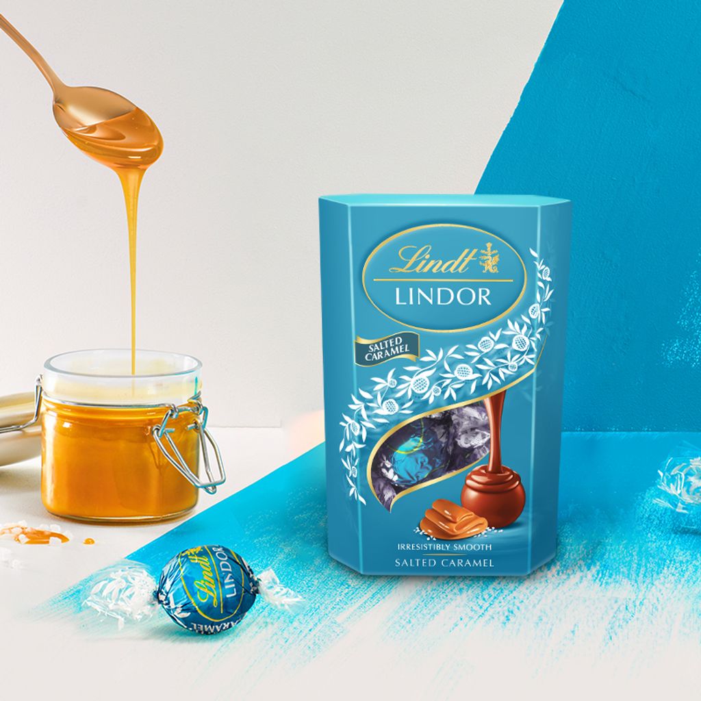 LINDOR praliny solony karmel 200g Zdjęcie produktu 3