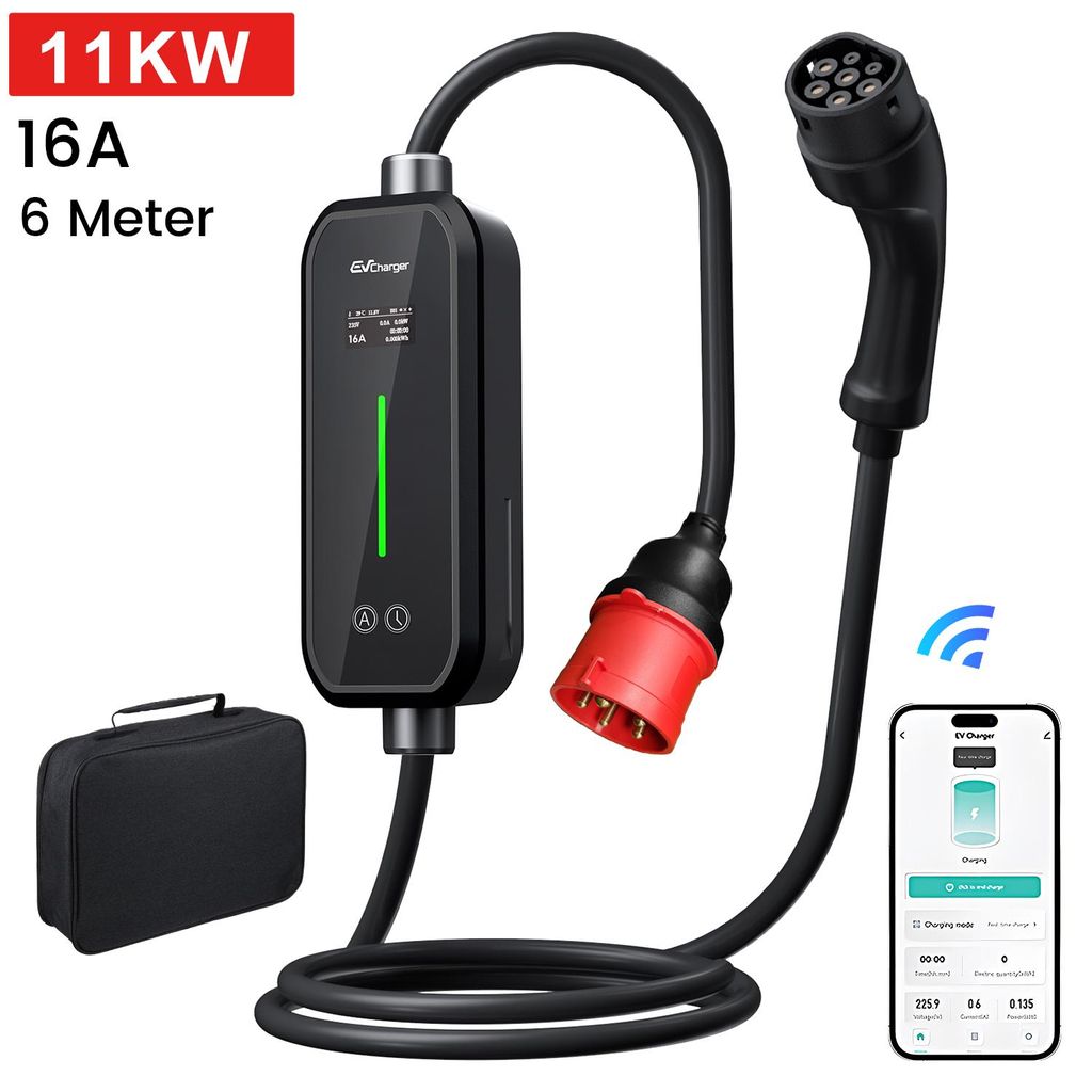 Estación de carga portátil para vehículos eléctricos Imagen del producto 
