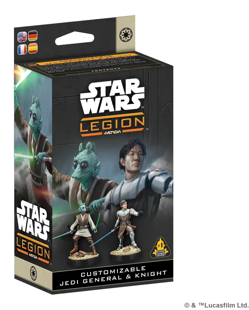 Personnalisez votre Général Jedi Star Wars Legion pour des Héros Uniques