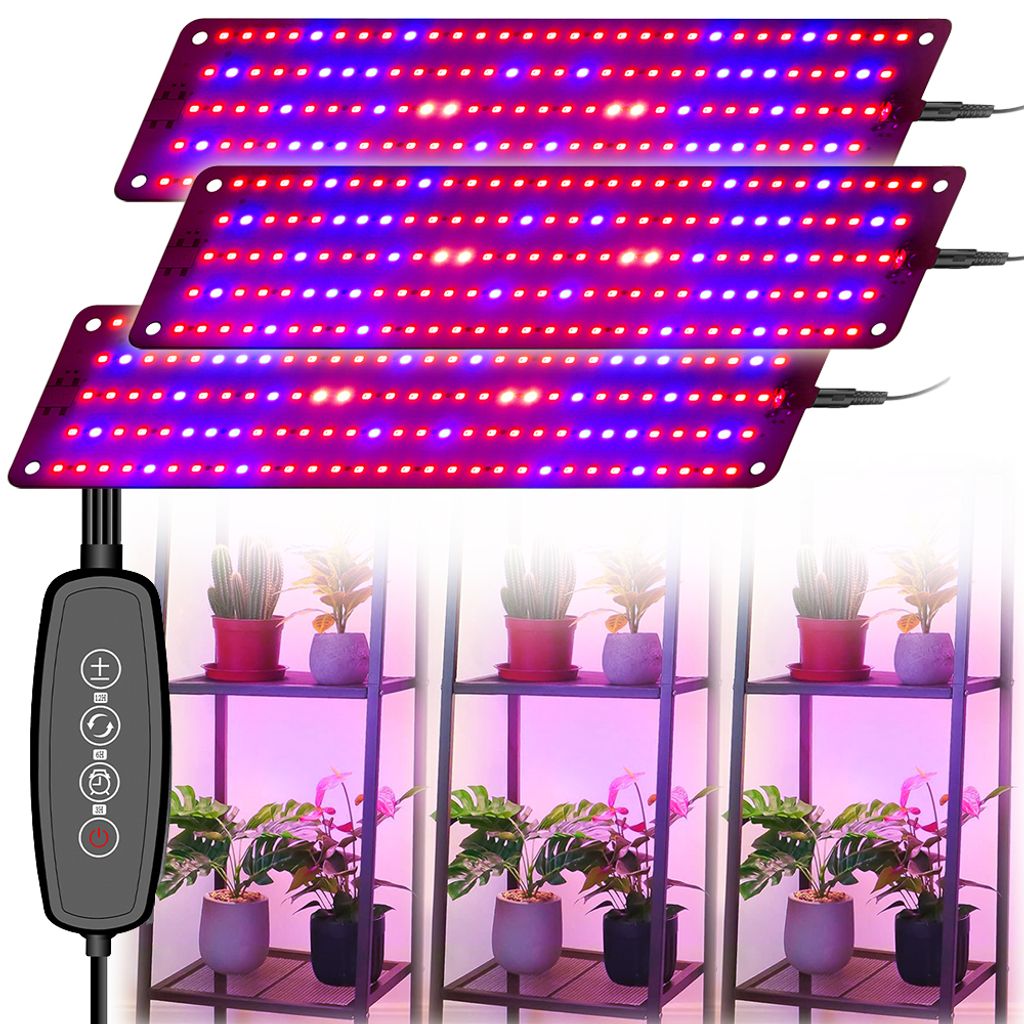 Panelowa lampa roślinna LED o pełnym spektrum do kwitnienia Zdjęcie produktu 