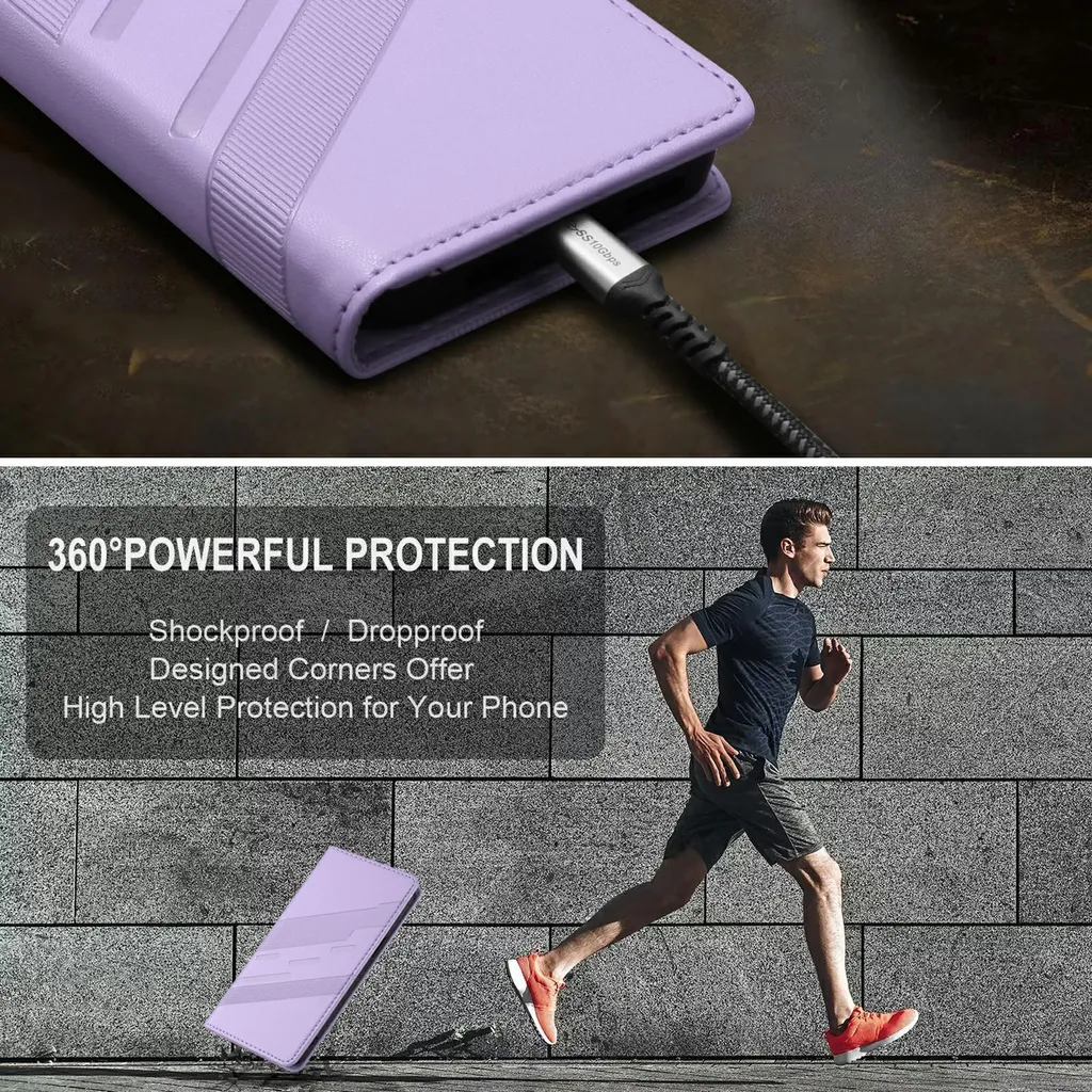 Custodia portafoglio KHAZNEH per Xiaomi Redmi Note 14 Pro 5G in vera