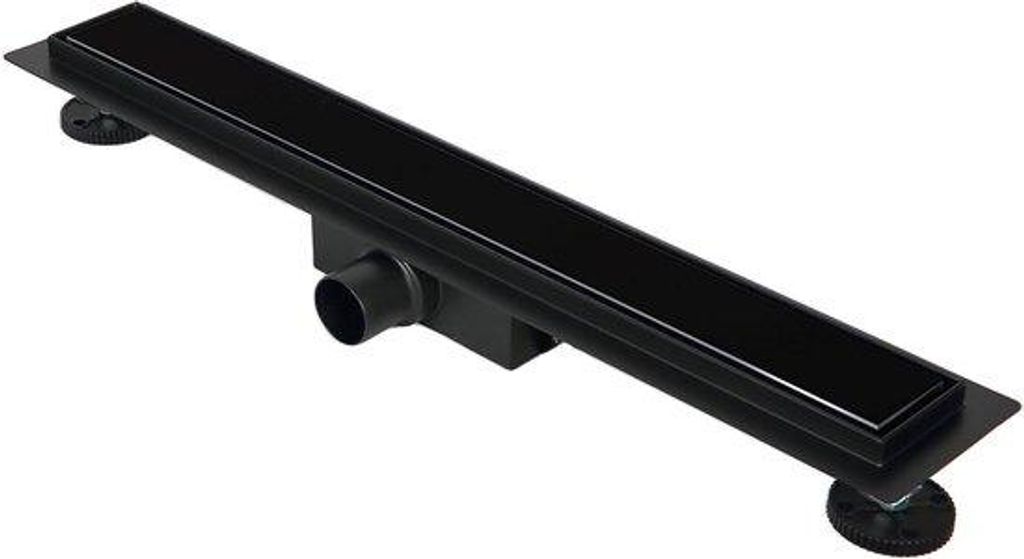 Roestvrij Staal Badkamer Afvoergoot - Vergrote Zeef Sifon - 80cm Länge 52mm Tief