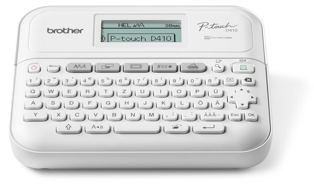 Brother P-touch D410 Desktop Beschriftungsgerät