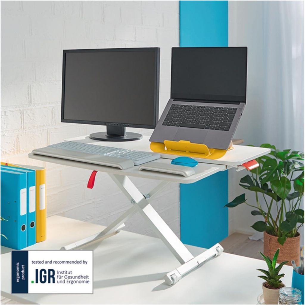 Leitz 6532-00-85 Beeldschermhouder Ergo Cosy - met Productafbeelding 