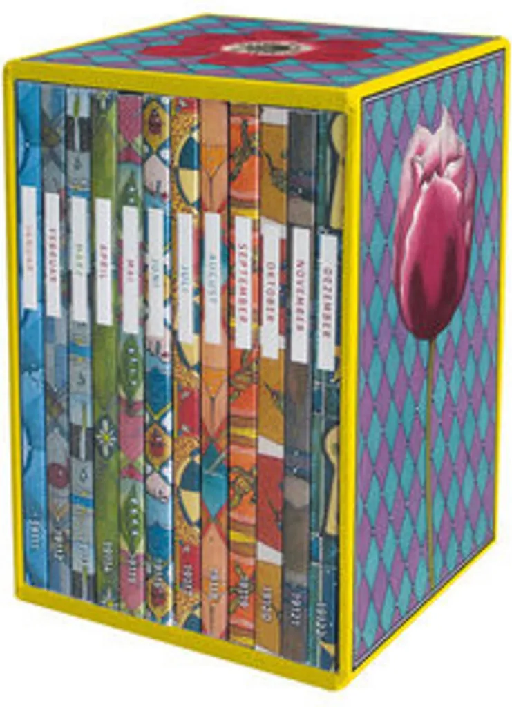 Poésie Monatsgedichte : coffret 12 tomes pour rituel de lecture mensuel