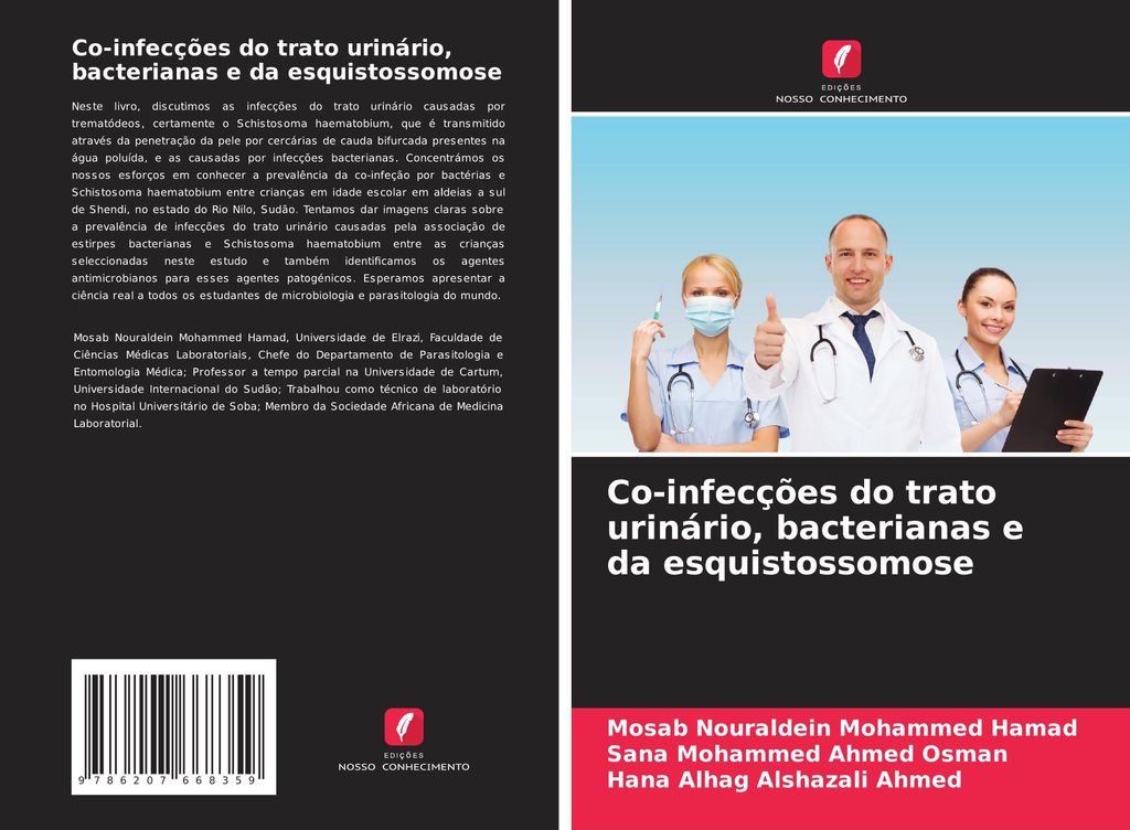 Co-infecções do trato urinário, bacterianas e da esquistossomose