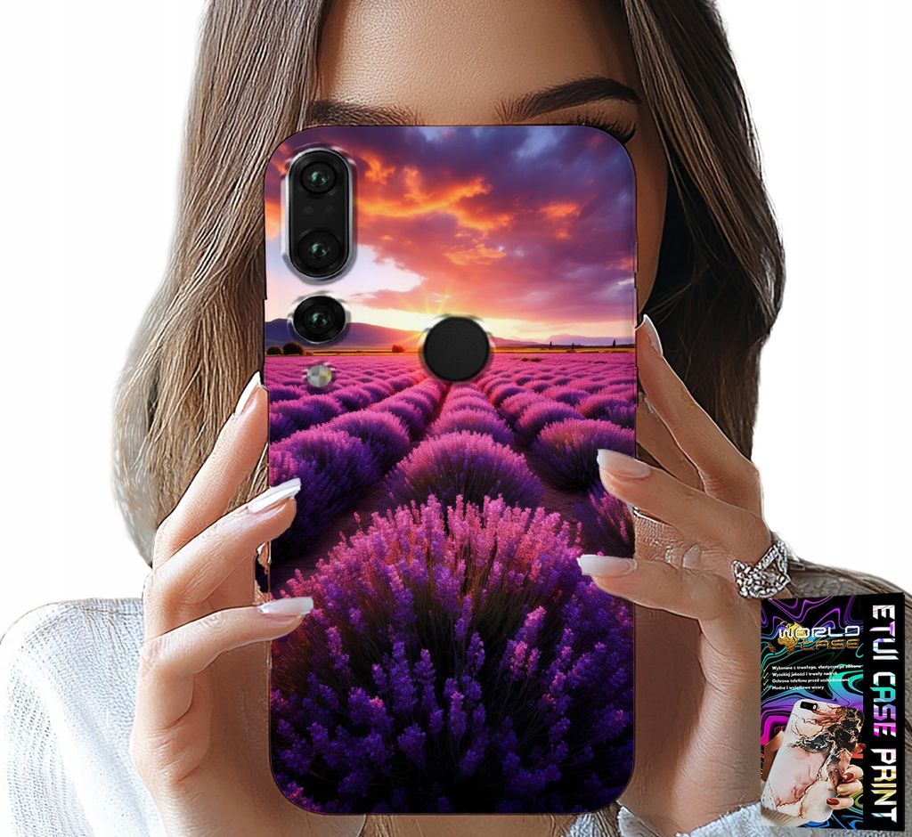 Fall Für Huawei P20 Pro - Lavendelfeld, Schöne Landschaften, Muster