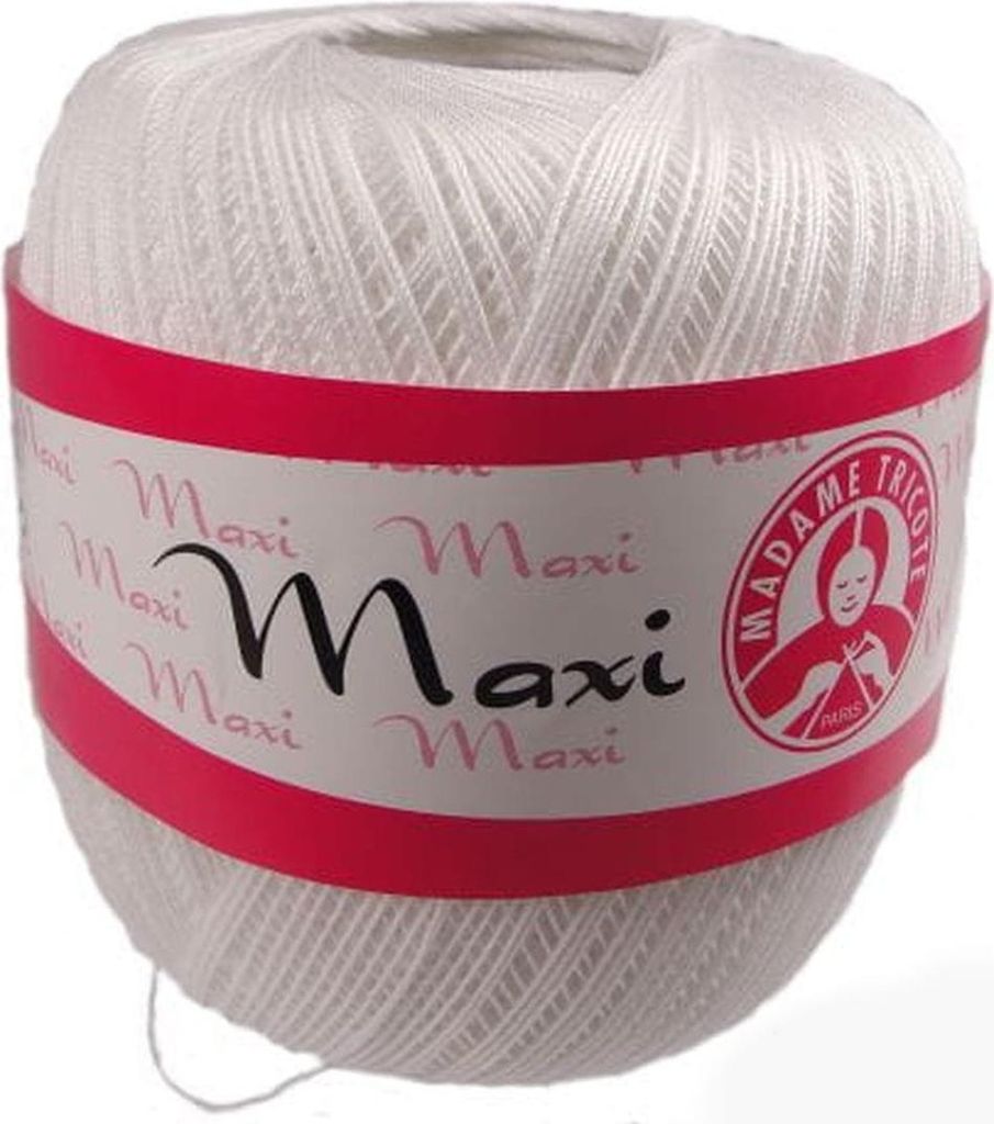 Madame Tricote Paris Maxi 1000 White