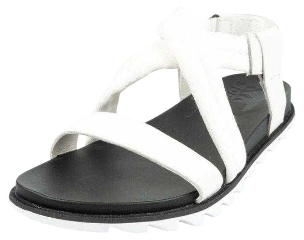 Sorel - "Roaming Decon" Sandalen für Damen, Leder PP11007 (38,5 EU) (Weiß)