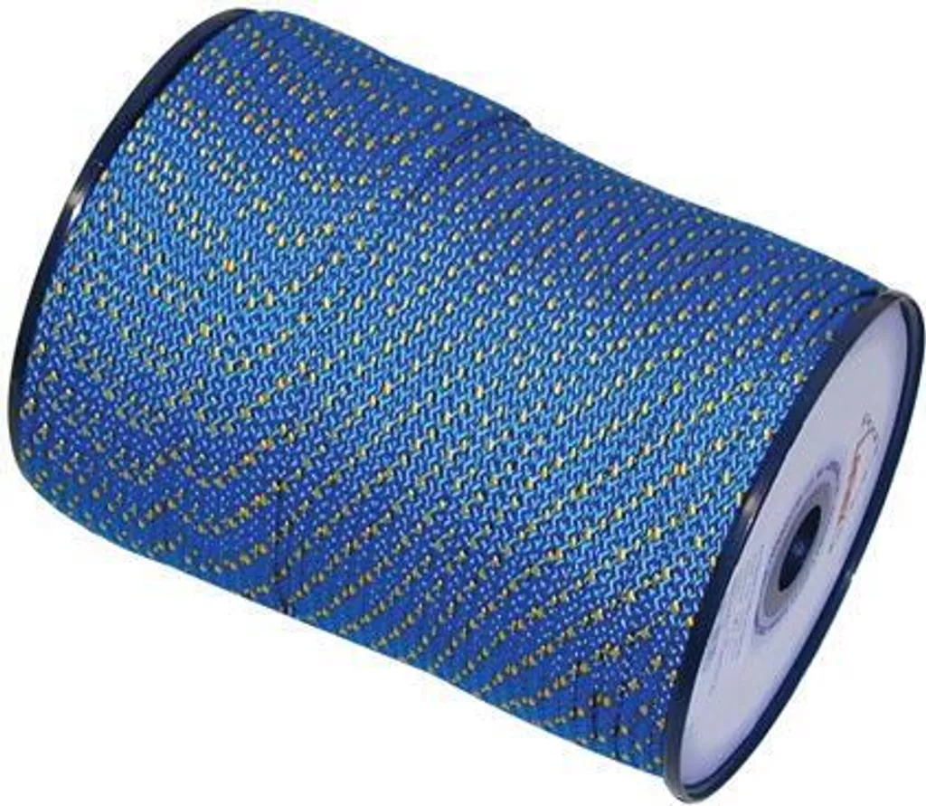Drisse en polypropylène 4mm tresse creuse couleur - Rouleau de 200m