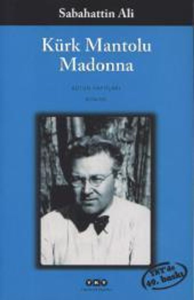 A book cover with a portrait of a man.