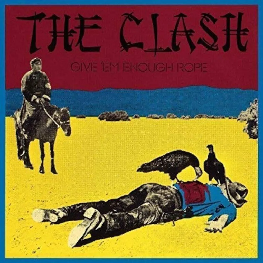 Disque Vinyle Give 'Em Enough Rope de The Clash Album Rock 12 Pouces