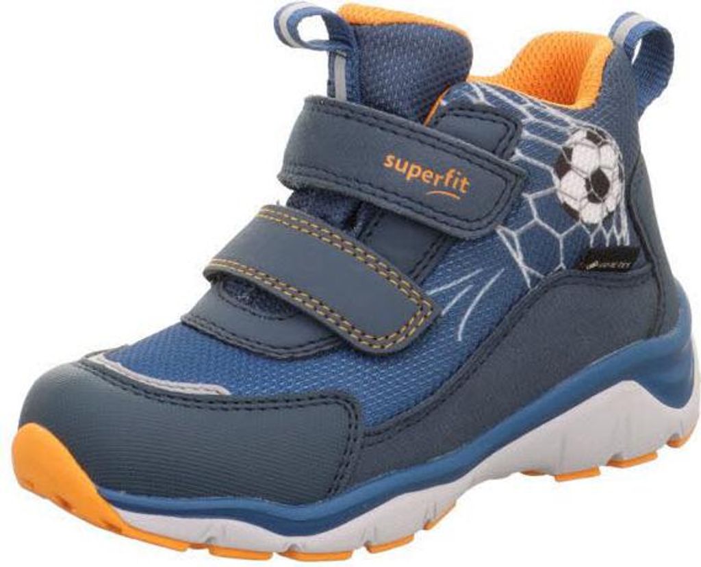 Superfit SPORT5 Jungen Sneaker high mit Klettverschluss blau 23