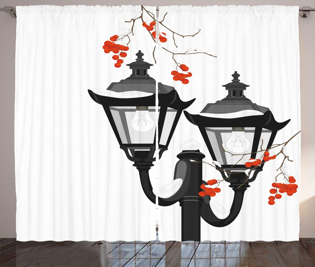 Tende ABAKUHAUS 280x225 cm Sorbo Rustico: Design Lanterna e Rami