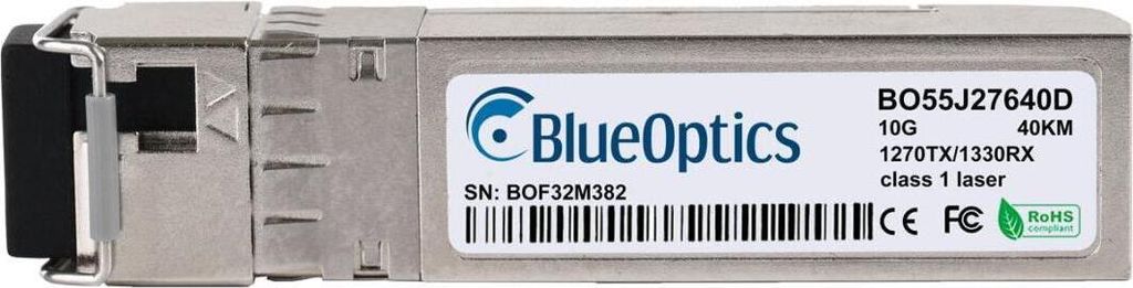 BlueOptics 100-02150-BO, Faseroptik, 10000 Mbit/s, SFP+, LC (UPC), BX-U, 40000 m
