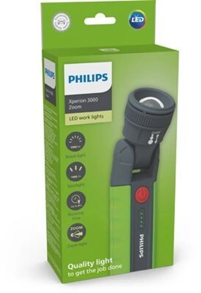 Lampe de poche LED camping Philips avec zoom pour randonnée - 3
